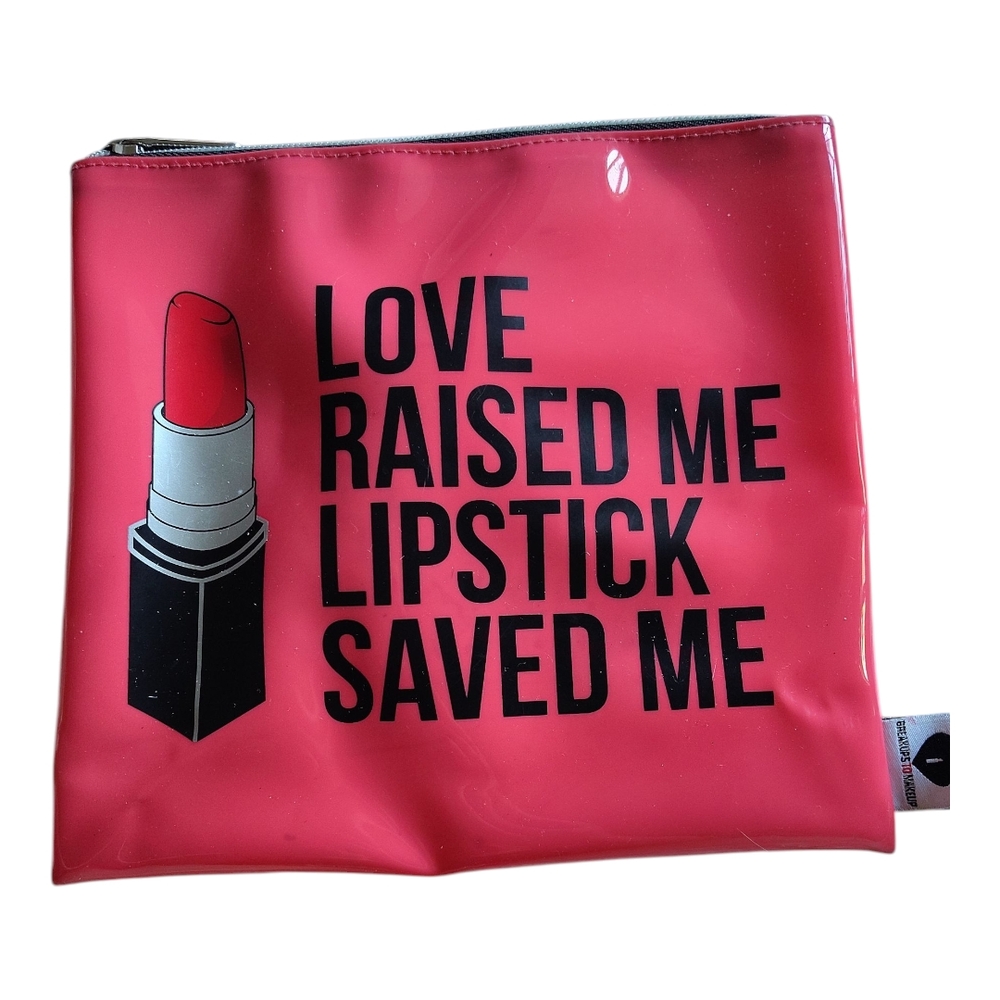 Breakups To Makeup Jelly‎ Beauty Pouch